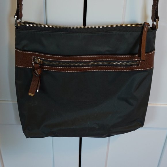 Halogen Grey and tan CrossBody Bag - Picture 3 of 8